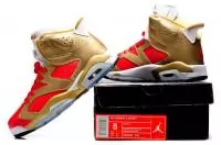 2015 air jordan 6 vi homme pantone rouge pas chere gold